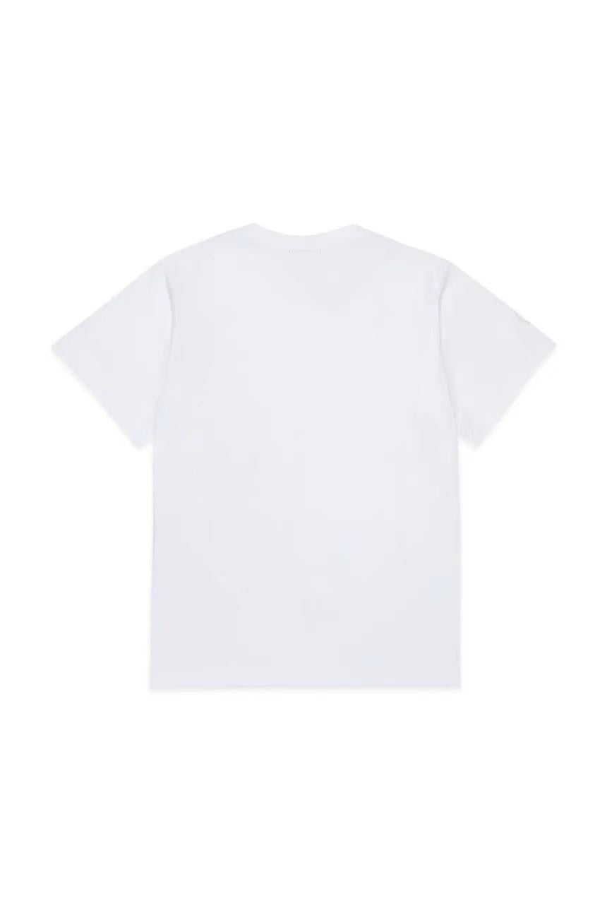 Diesel T-shirt bambino con maxi logo nero bianco J02737-00YI9 K100 DIESEL 