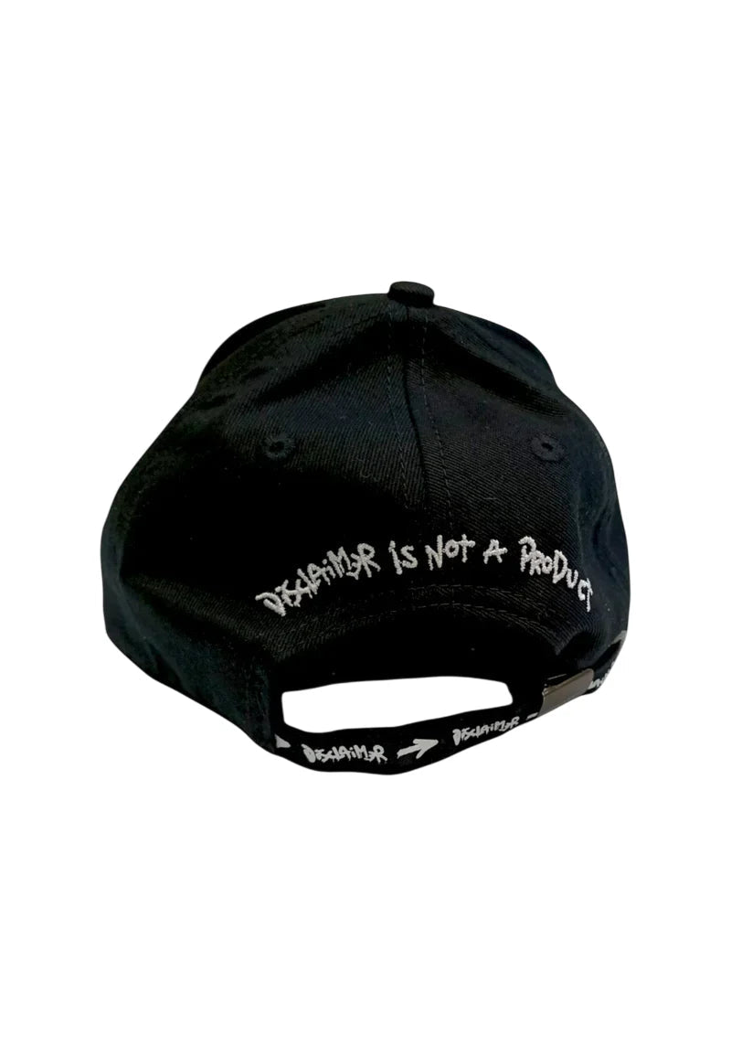 Disclaimer cappello con visiera bambino nero 54153 NERO DISCLAIMER 
