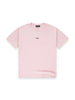 Disclaimer T-shirt uomo manica corta stampa logo rosa
