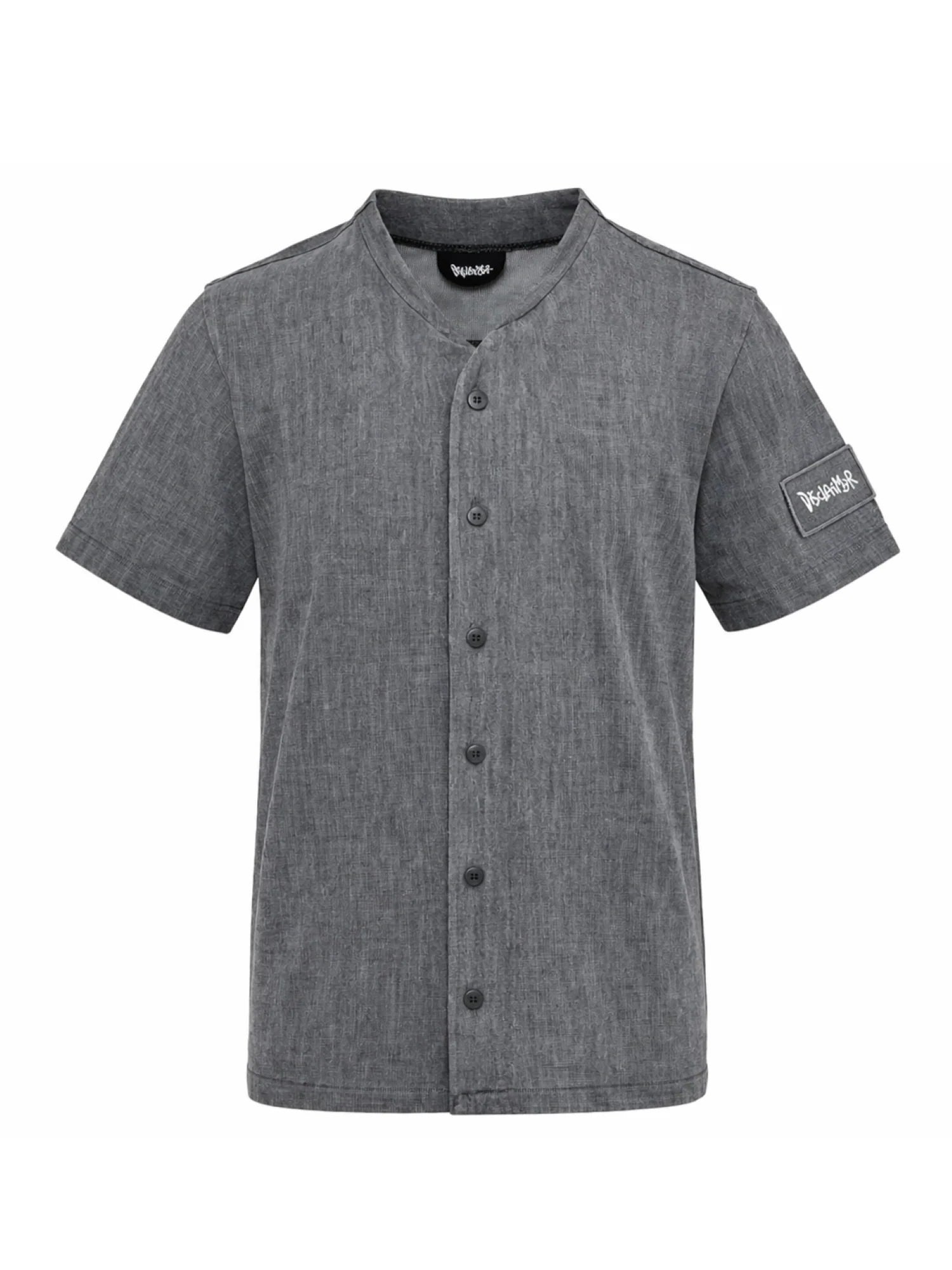 Disclaimer camicia bambino manica corta grigio 58824 GREY DISCLAIMER 