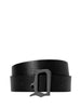 Dondup cintura in ecopelle bambino h3 nero