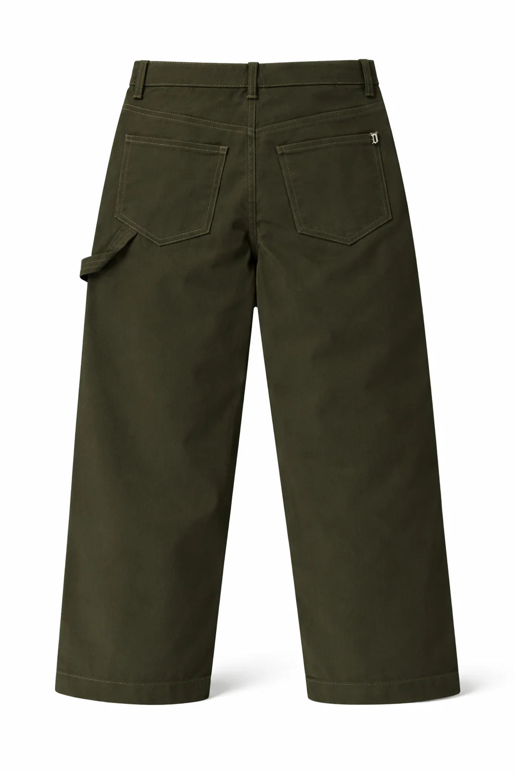 Dondup pantaloni bambino gamba dritta verde militare DMPA1810CE039 1004 DONDUP 