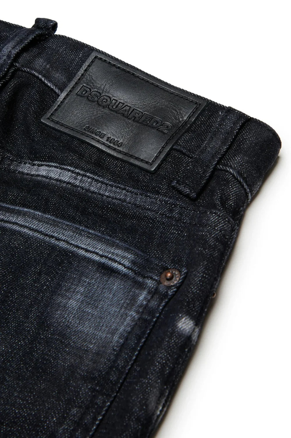 Dsquared2 jeans bambino slim lavaggio nero DQ2241-D0ABS DQ02 DSQUARED2 