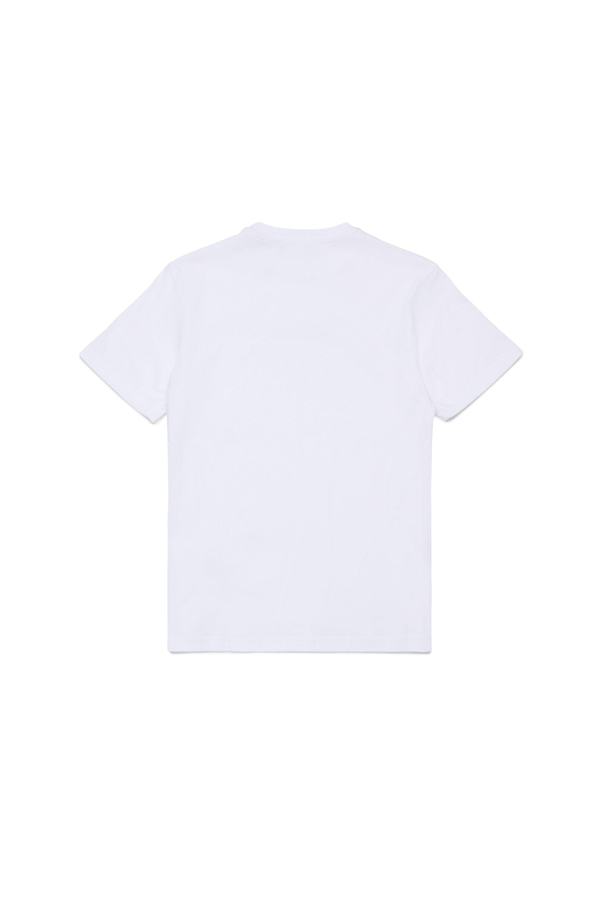 Dsquared2 T-shirt manica corta con logo bianco DQ2823-D004G DQ100 DSQUARED2 