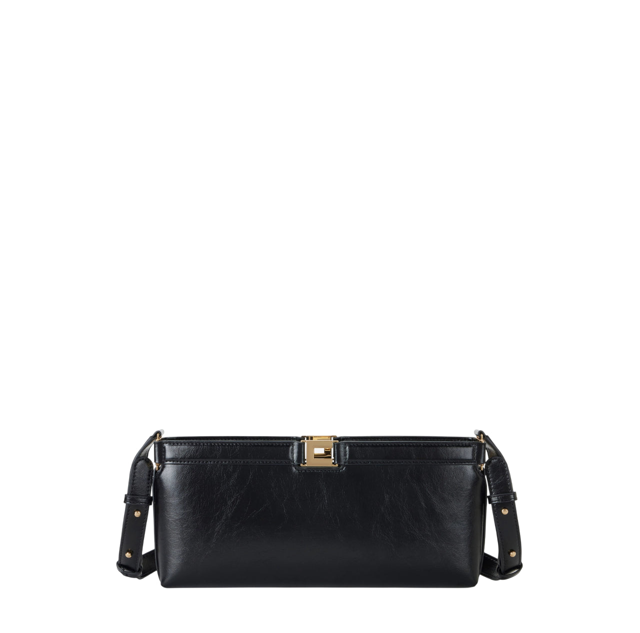 Elisabetta Franchi borsa in ecopelle con dettaglio logato nero BS17A61 110 ELISABETTA FRANCHI 