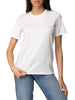 Elisabetta Franchi T-shirt manica corta con logo bianco