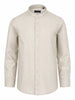 Emanuel Pris camicia alla coreana bambino ecrù