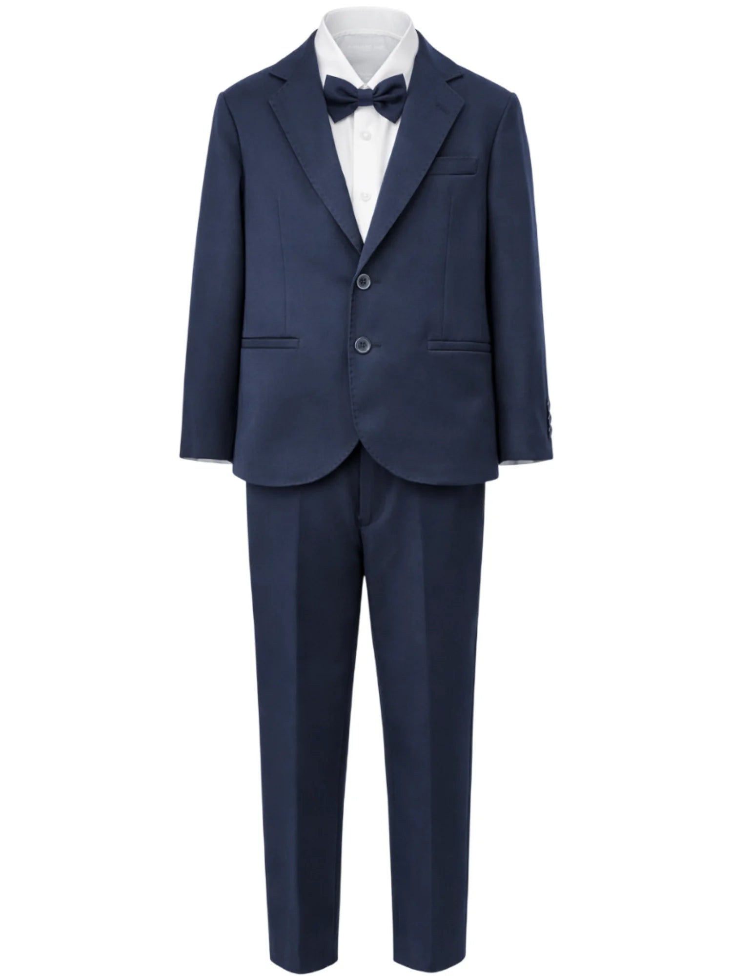 Emanuel Pris completo bambino giacca pantaloni camicia papillon blu ESM0007MPR NAVY EMANUEL PRIS 
