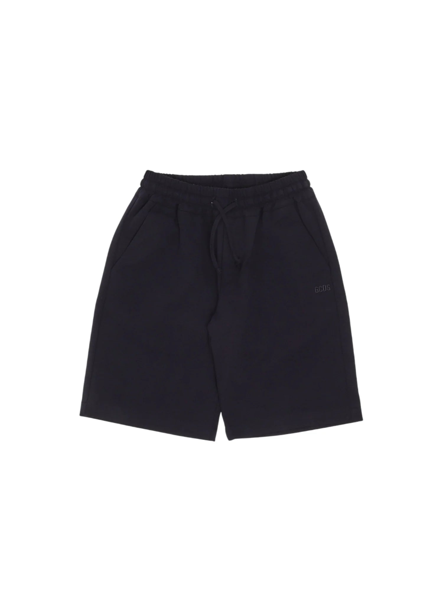 Gcds bermuda bambino con coulisse nero C1BJQL512T328 BLACK-BLACK GCDS 