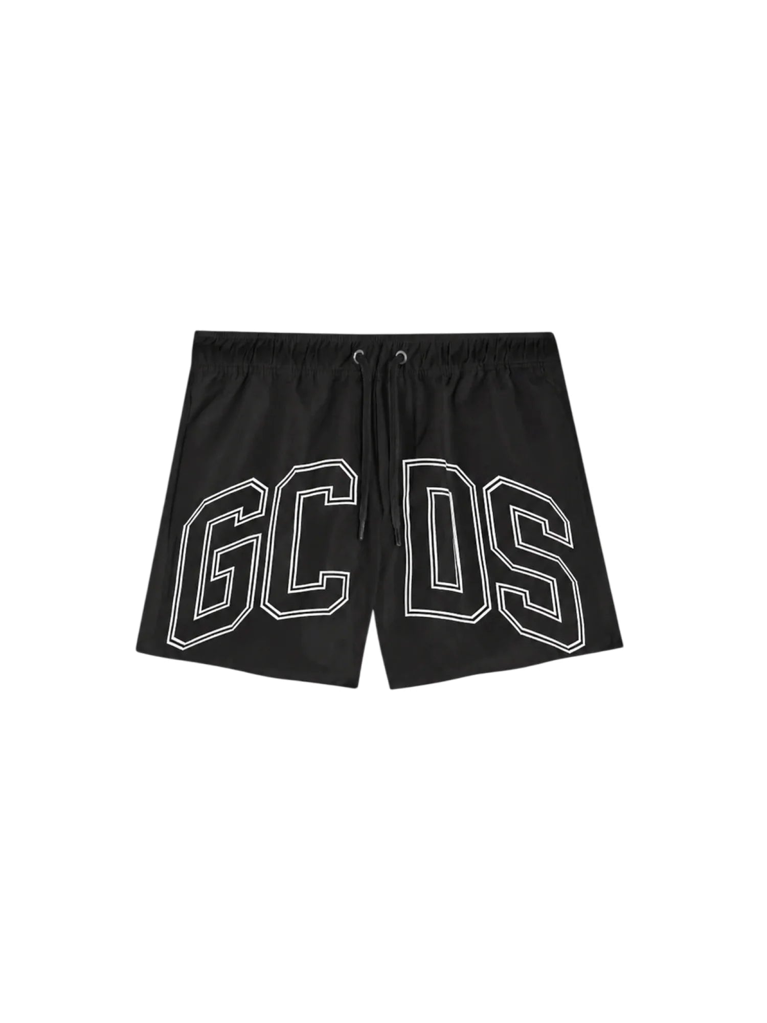 GCDS boxer bambino maxi logo nero C1BJQS525T016 BLACK-WHITE GCDS 