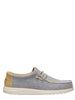 Hey Dude mocassino uomo Wally Braided grigio beige