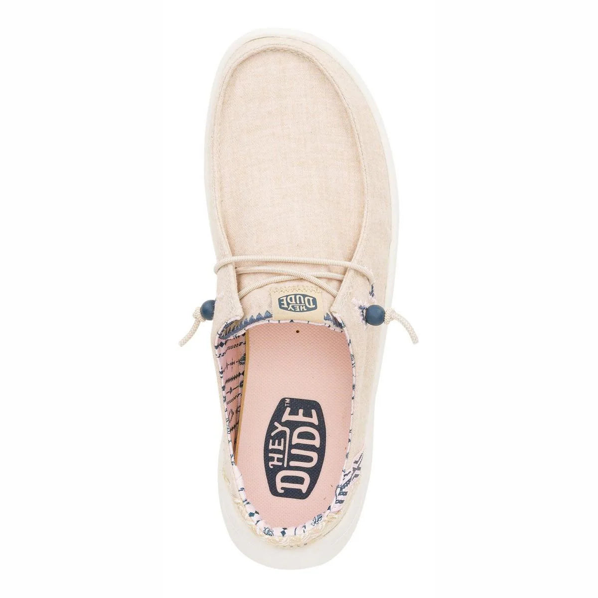 Hey Dude sneakers donna Wendy Peak Chambray Woven ecrù 41946 265 HEY DUDE 