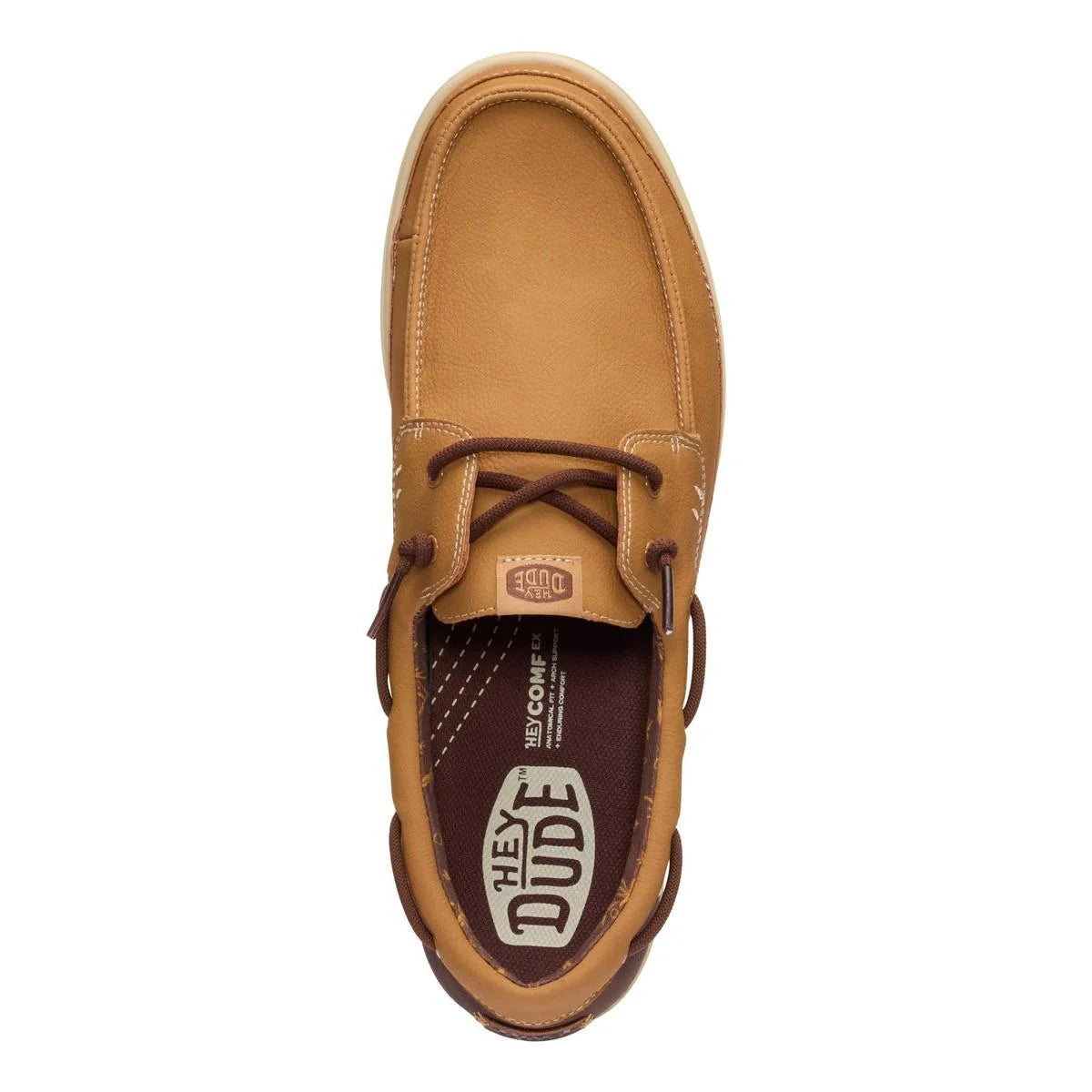 Hey Dude mocassini Harbor Lo Classic in ecopelle cuoio 45139 2LI HEY DUDE 