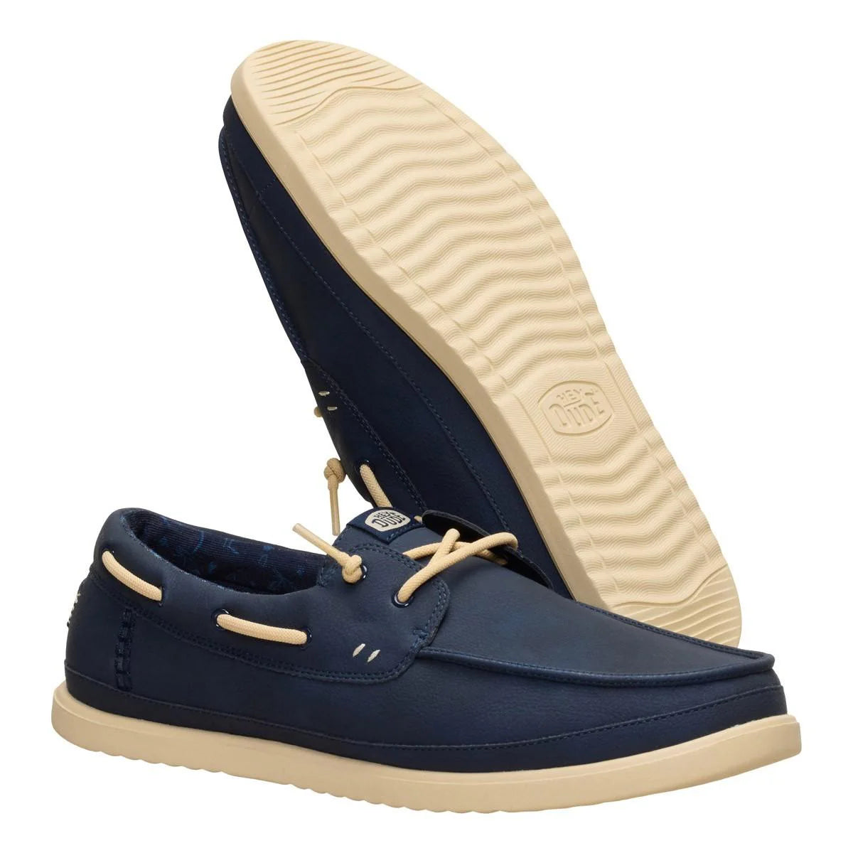 Hey Dude mocassini Harbor Lo Classic in ecopelle blu 45139 4ZQ HEY DUDE 