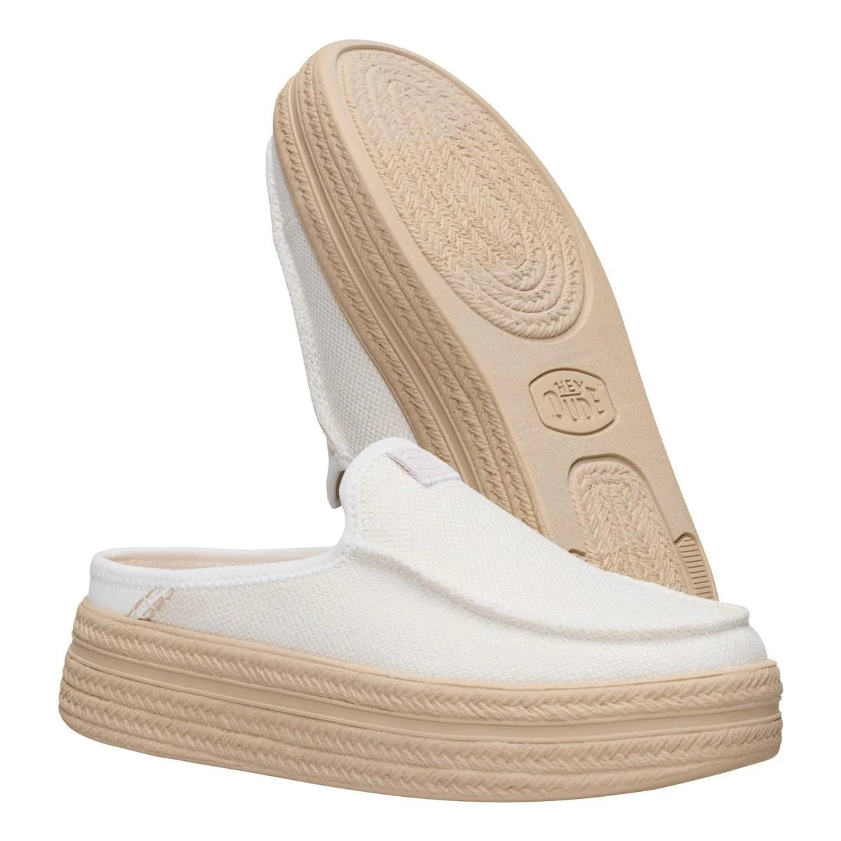 Hey Dude sabot donna Austin Lift Espadrille Woven panna 45228 0LA HEY DUDE 