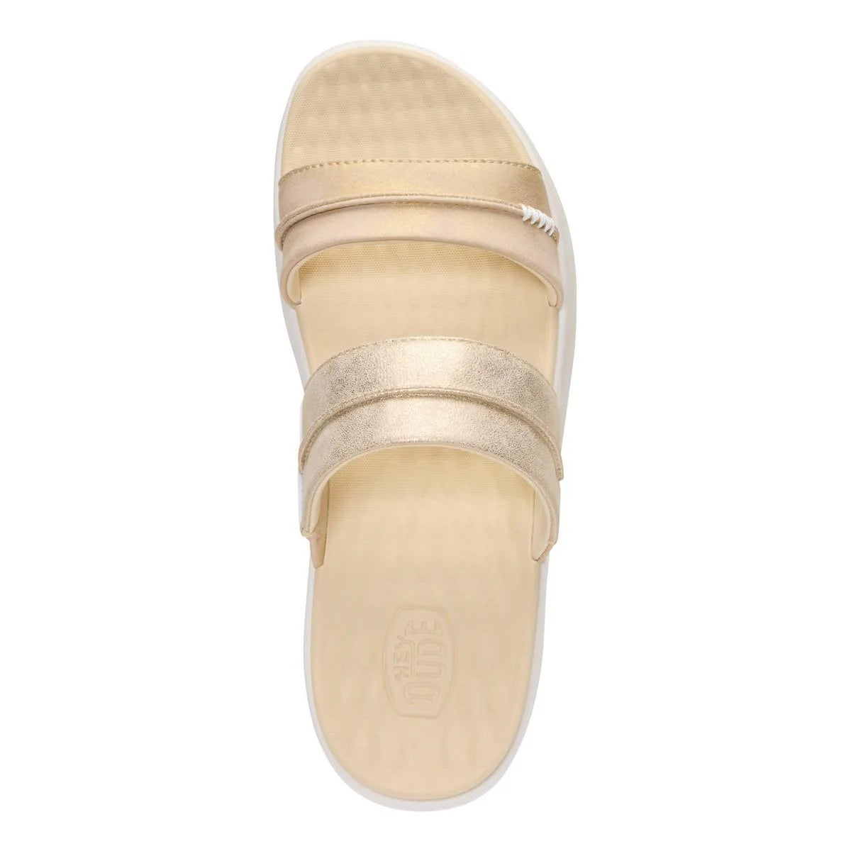 Hey Dude ciabatte platform Austin Slide Classic platino 45256 9JU HEY DUDE 