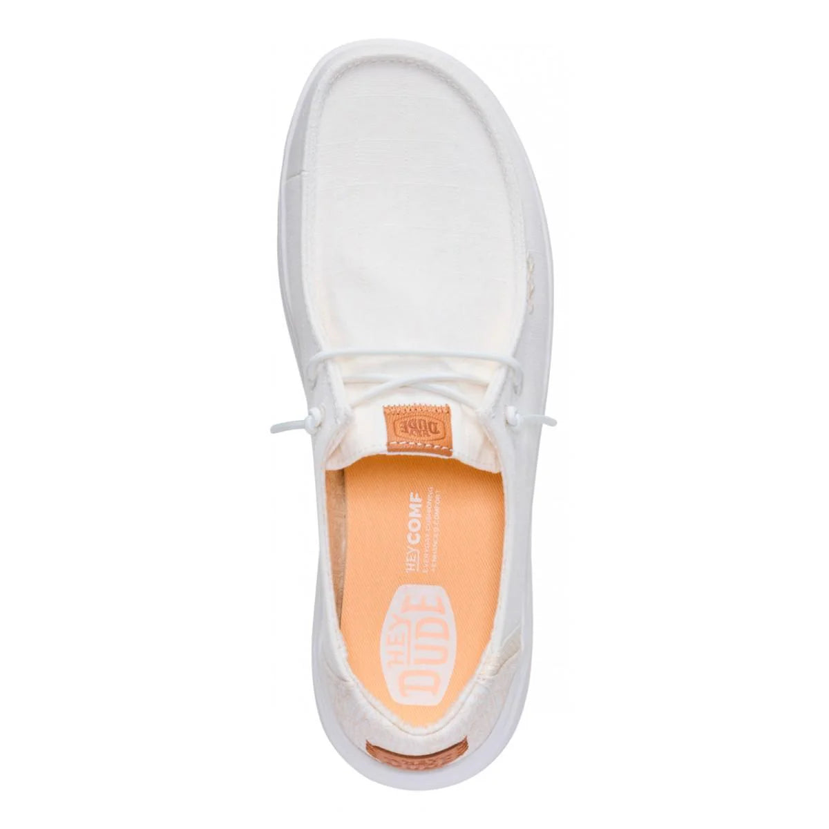 Hey Dude mocassino donna Wendy Rise Chambray Grid panna 45274 1WQ HEY DUDE 