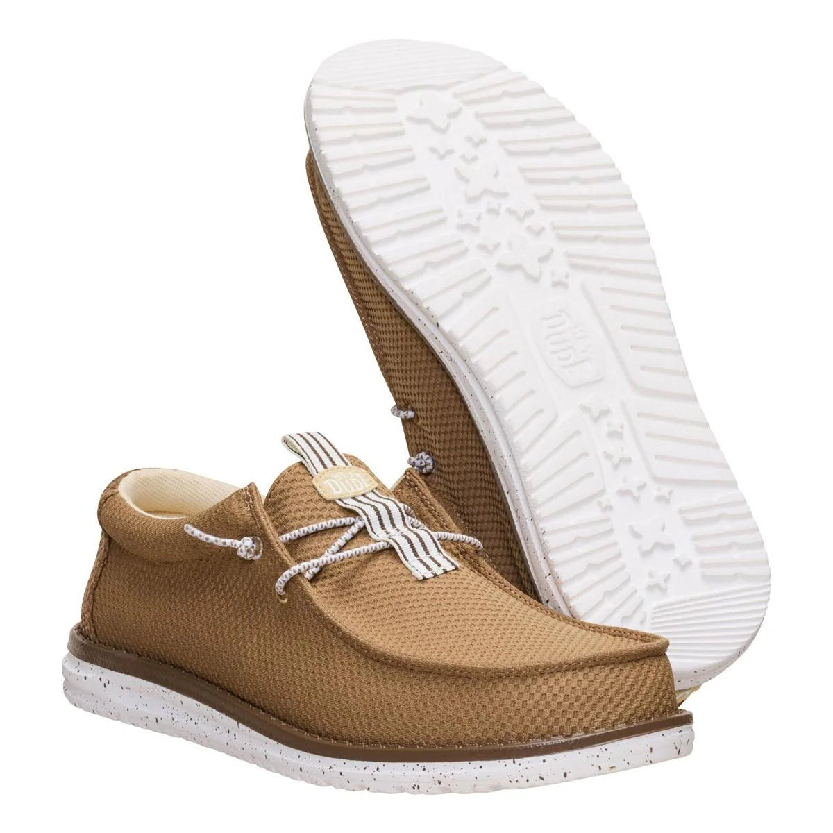 Hey Dude mocassino uomo Wally Mesh Neutrals marrone 45301 2MW HEY DUDE 