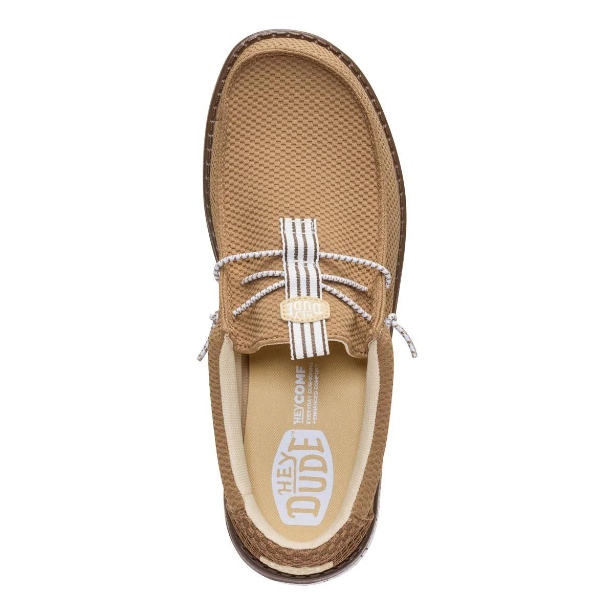 Hey Dude mocassino uomo Wally Mesh Neutrals marrone 45301 2MW HEY DUDE 
