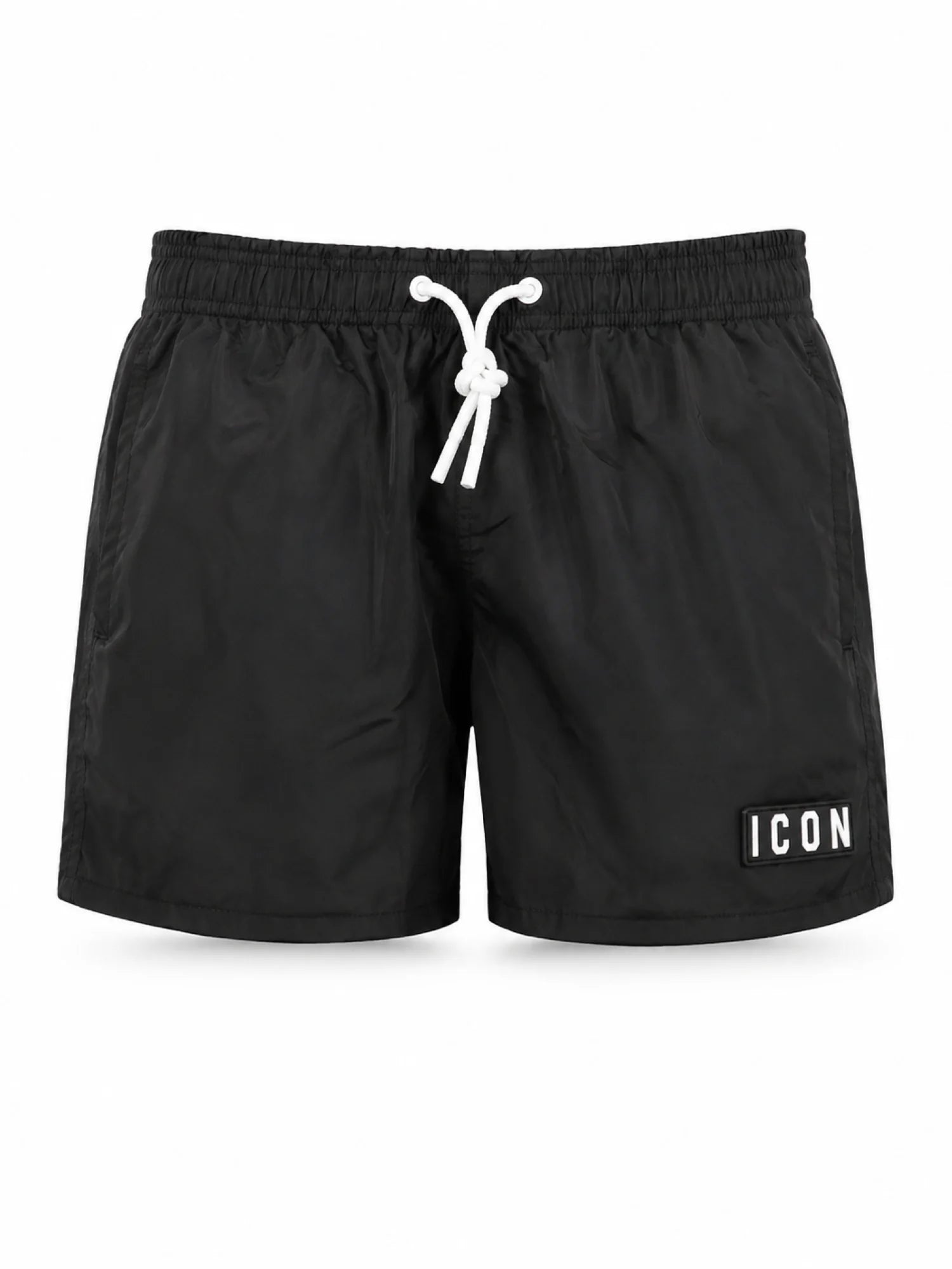 Icon boxer mare bambino con patch logo nero IBCS001178 9000 ICON 