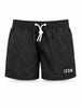 Icon boxer mare bambino con patch logo nero