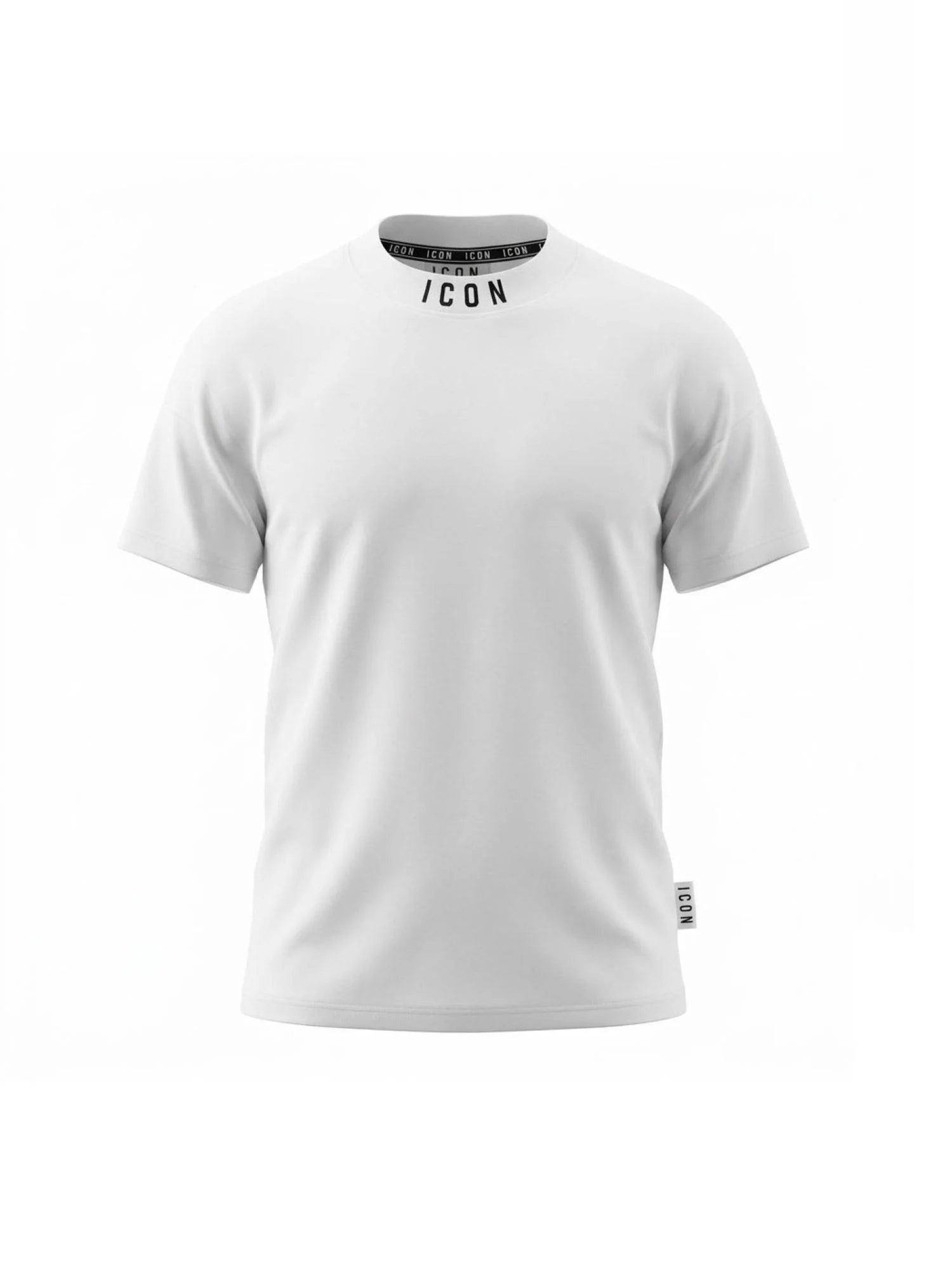 Icon T-shirt manica corta bambino con logo bianco IBKS001090 1000 ICON 
