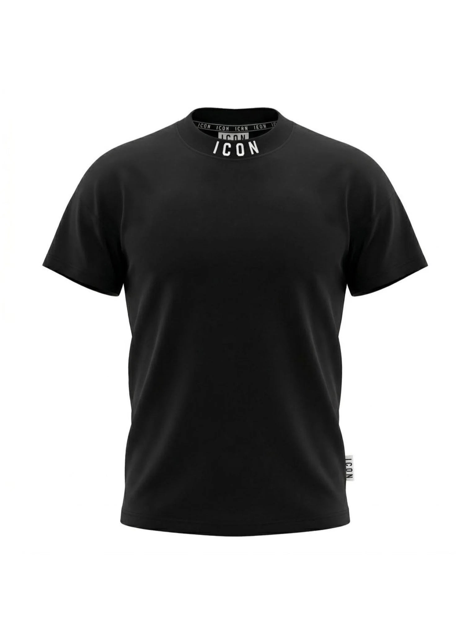 Icon T-shirt manica corta bambino con logo nero IBKS001090 9000 ICON 