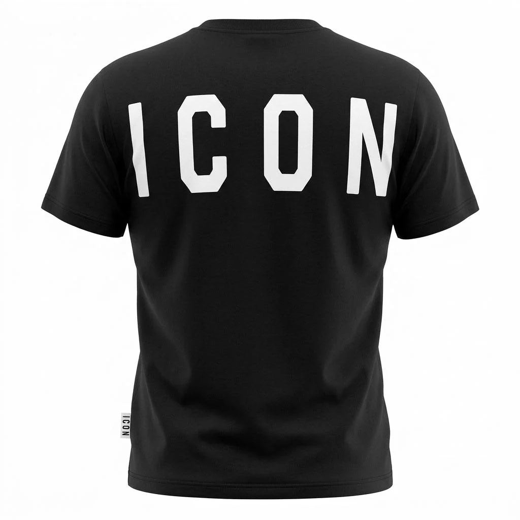 Icon T-shirt manica corta bambino con logo nero IBKS001090 9000 ICON 