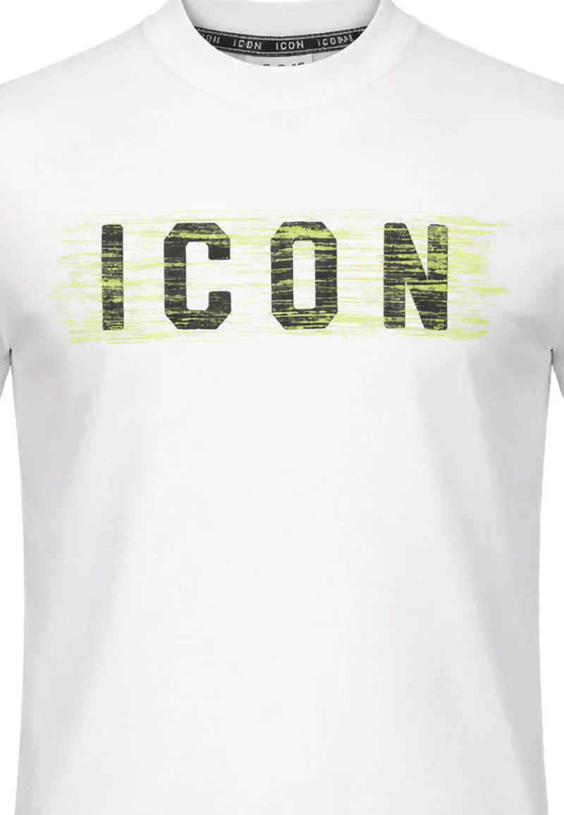 Icon T-shirt manica corta bambino con logo bianco IBKS001259 1000 ICON 