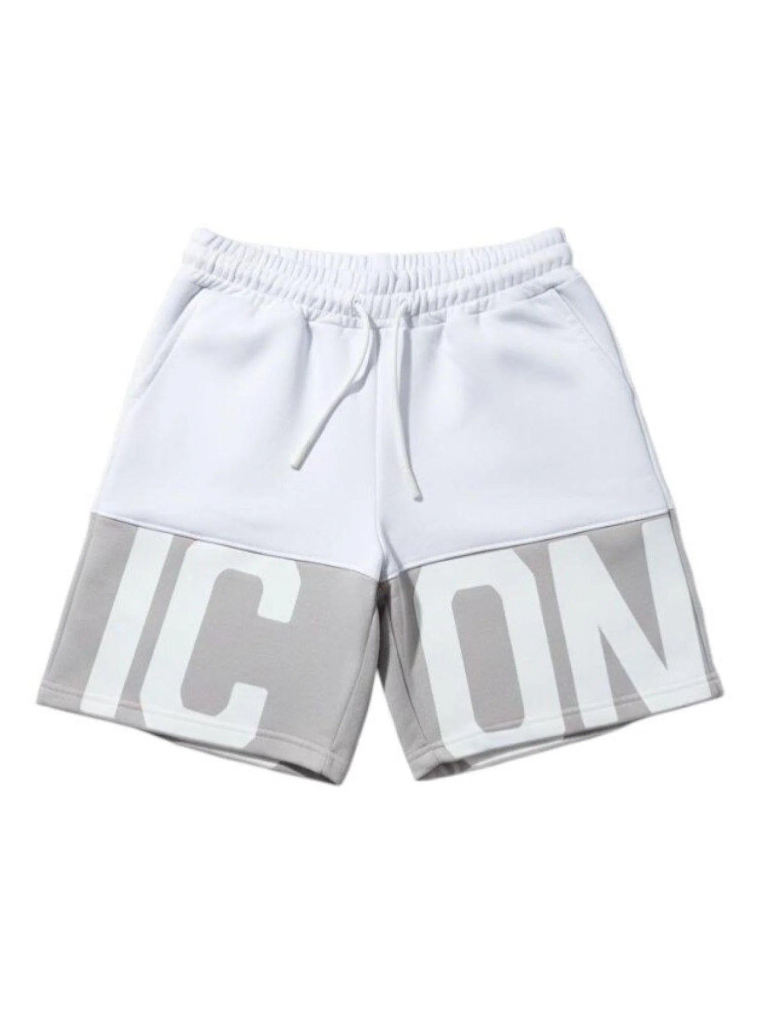 Icon bermuda bambino con banda logata bianco IBSH001072 1000 ICON 