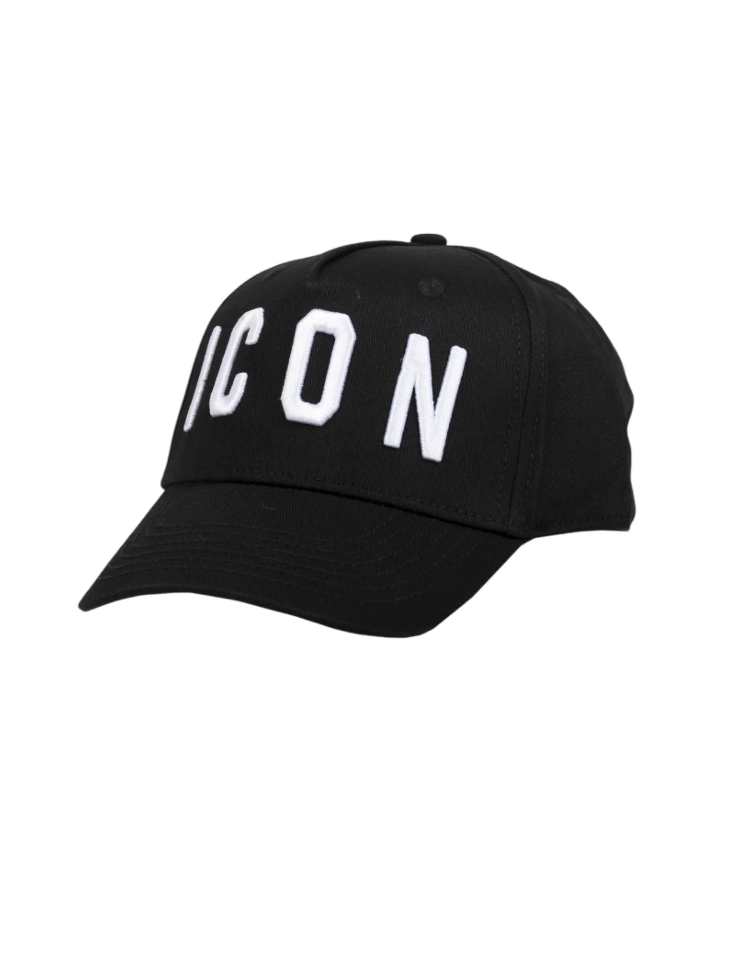 Icon cappello con visiera bambino ricamo logo nero IJXAC001267 9000 ICON 
