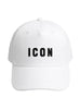 Icon cappello con visiera unisex bianco