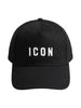 Icon cappello con visiera unisex nero