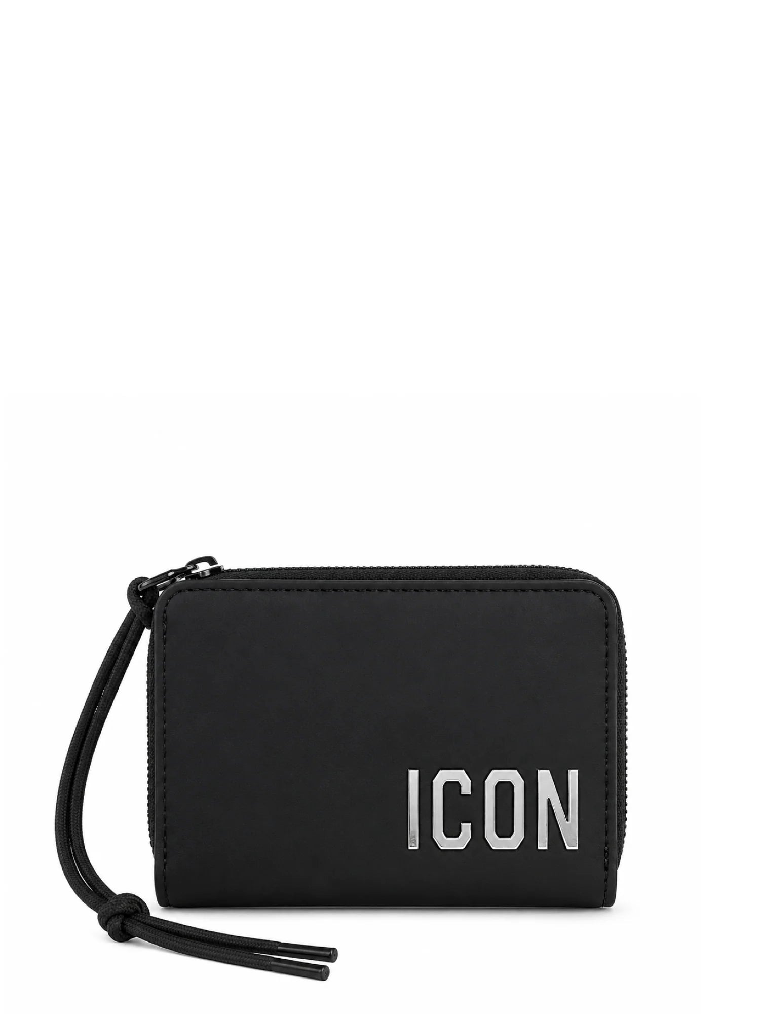 Icon portafogli unisex in ecopelle con logo nero INZ017 NERO ICON 