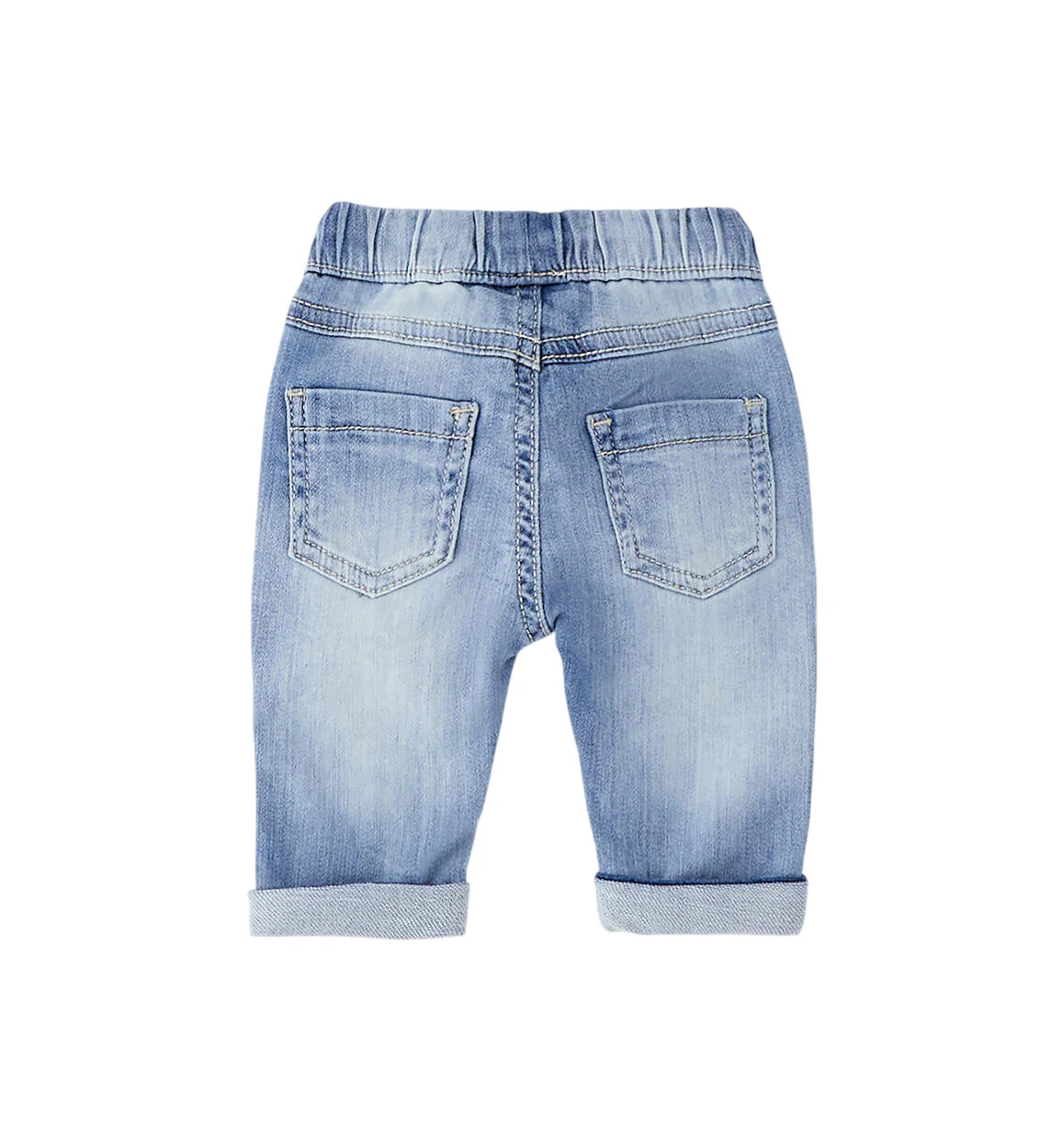 iDo jeans neonato slim con coulisse lavaggio blu 4G034 7300 iDO 