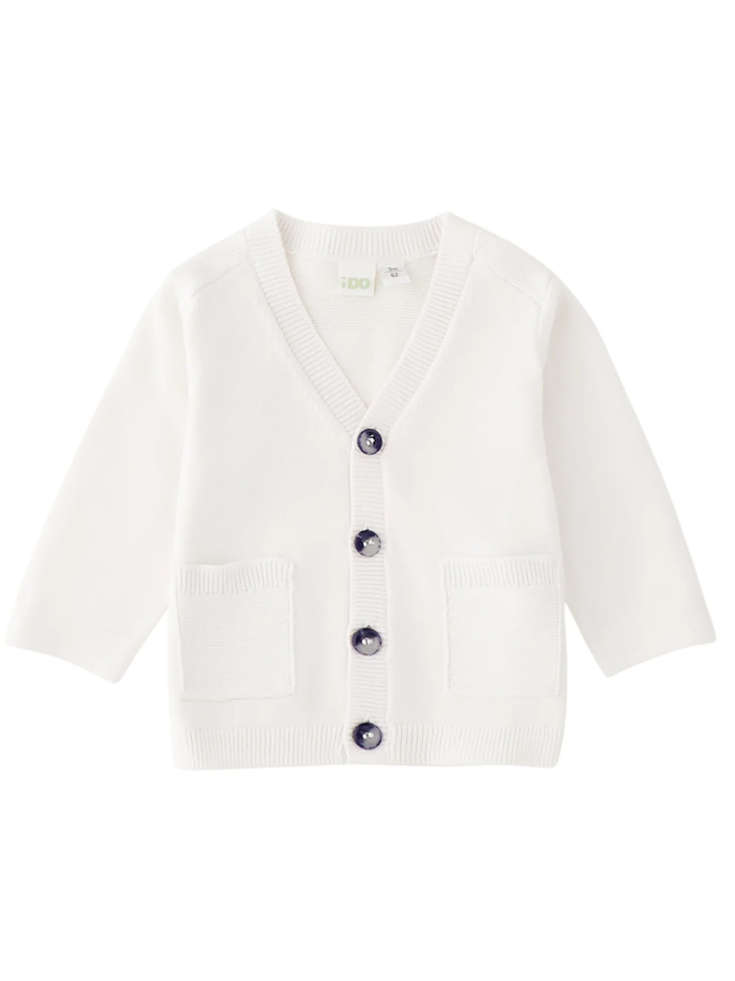 iDo cardigan neonato in maglia bianco 4G051 0113 iDO 