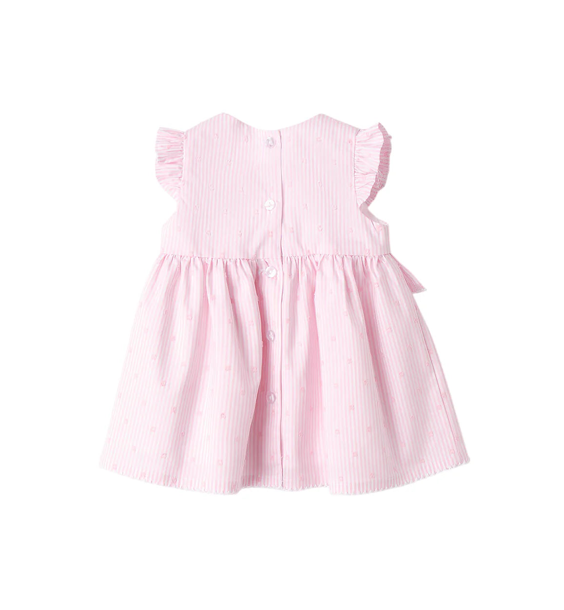 iDo abito neonata in fantasia a righe rosa 4G087 2738 iDO 