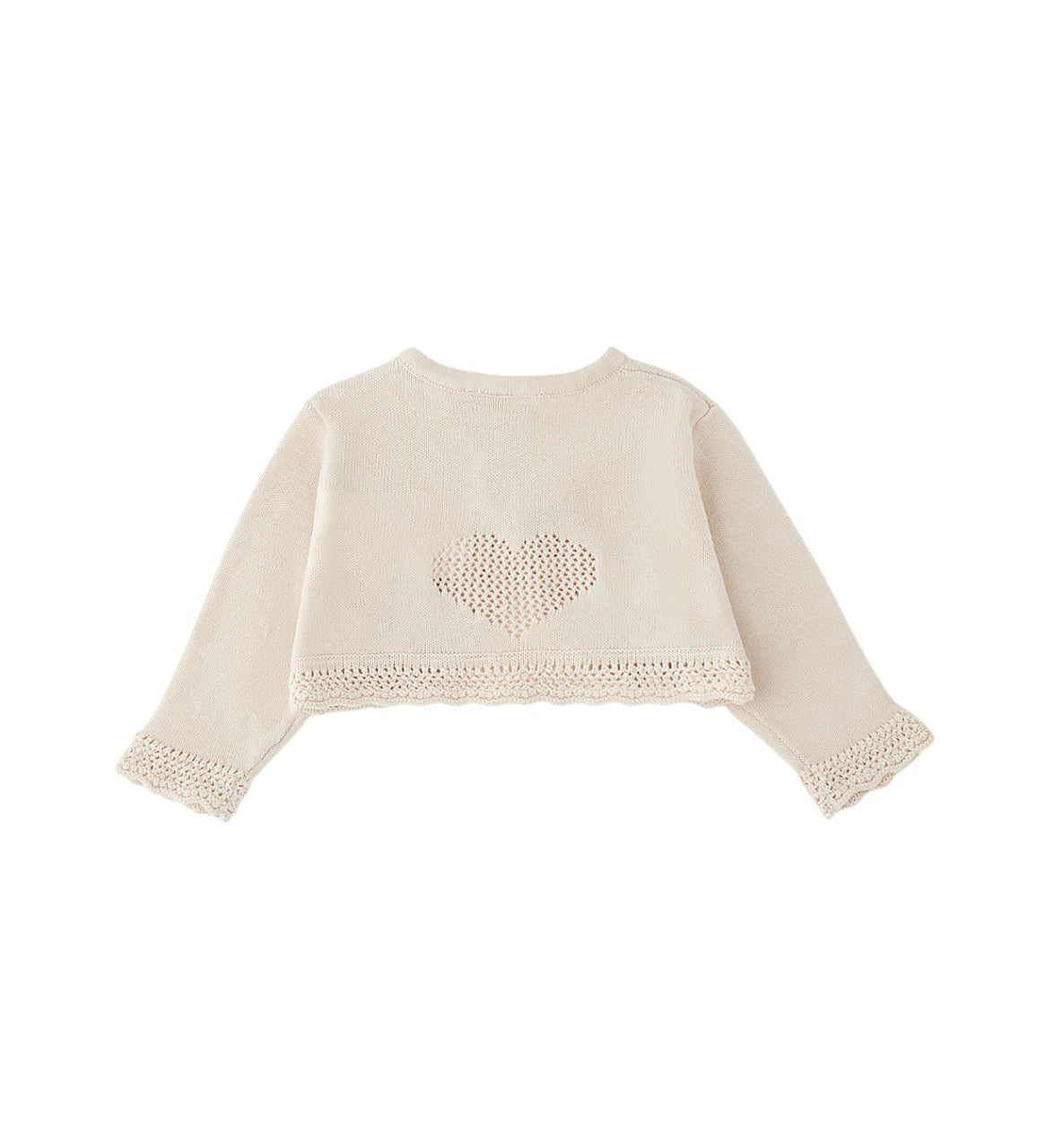 iDo cardigan crop neonata beige 4G129 2911 iDO 