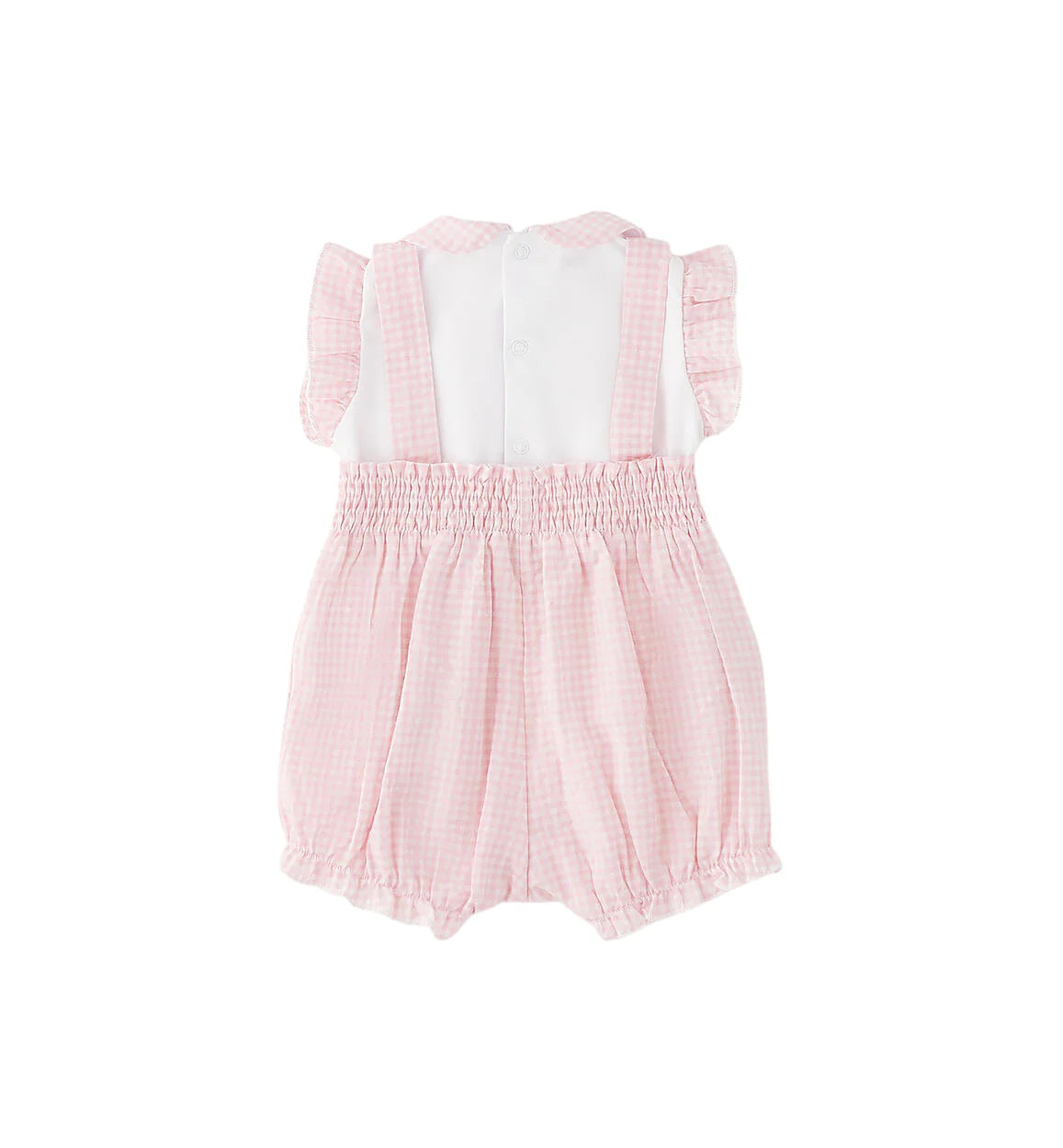 iDo pagliaccetto neonata in fantasia a quadretti rosa bianco 4G203 2732 iDO 