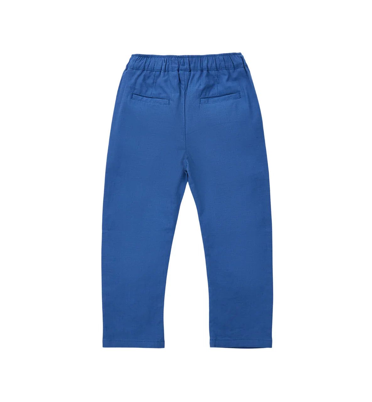 iDo pantaloni bambino misto lino blu avio 4G271 3725 iDO 