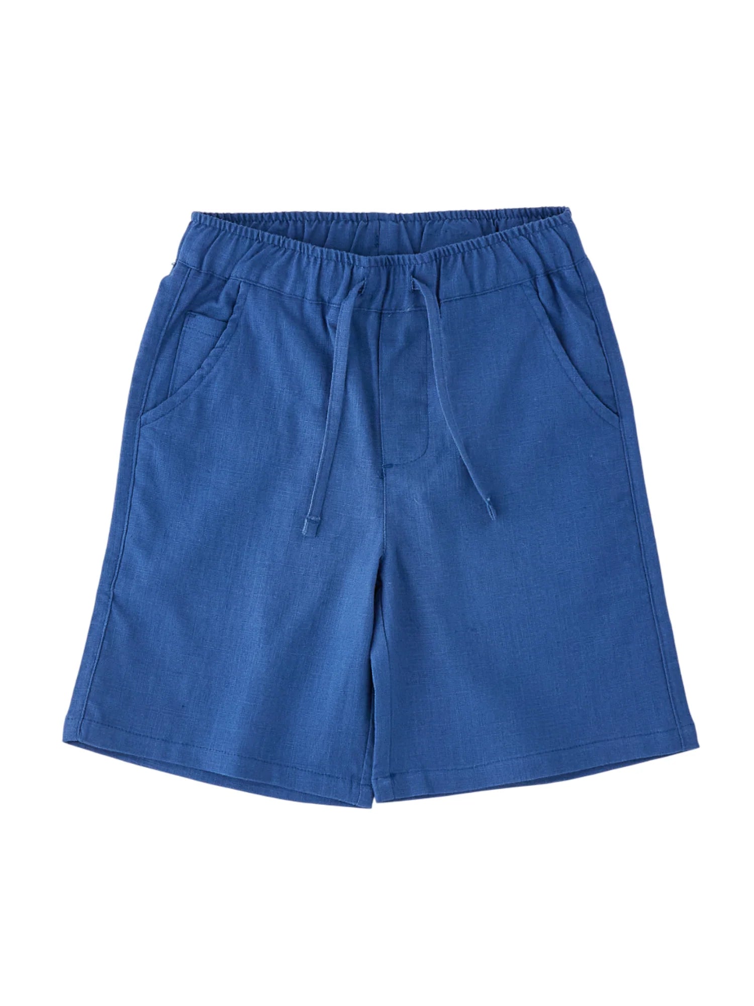iDo bermuda bambino misto lino blu avio<BR/> 4G421 3725 iDO 