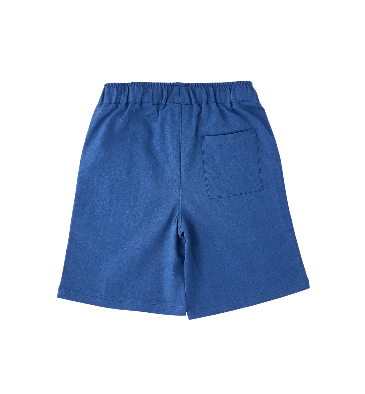 iDo bermuda bambino misto lino blu avio<BR/> 4G421 3725 iDO 