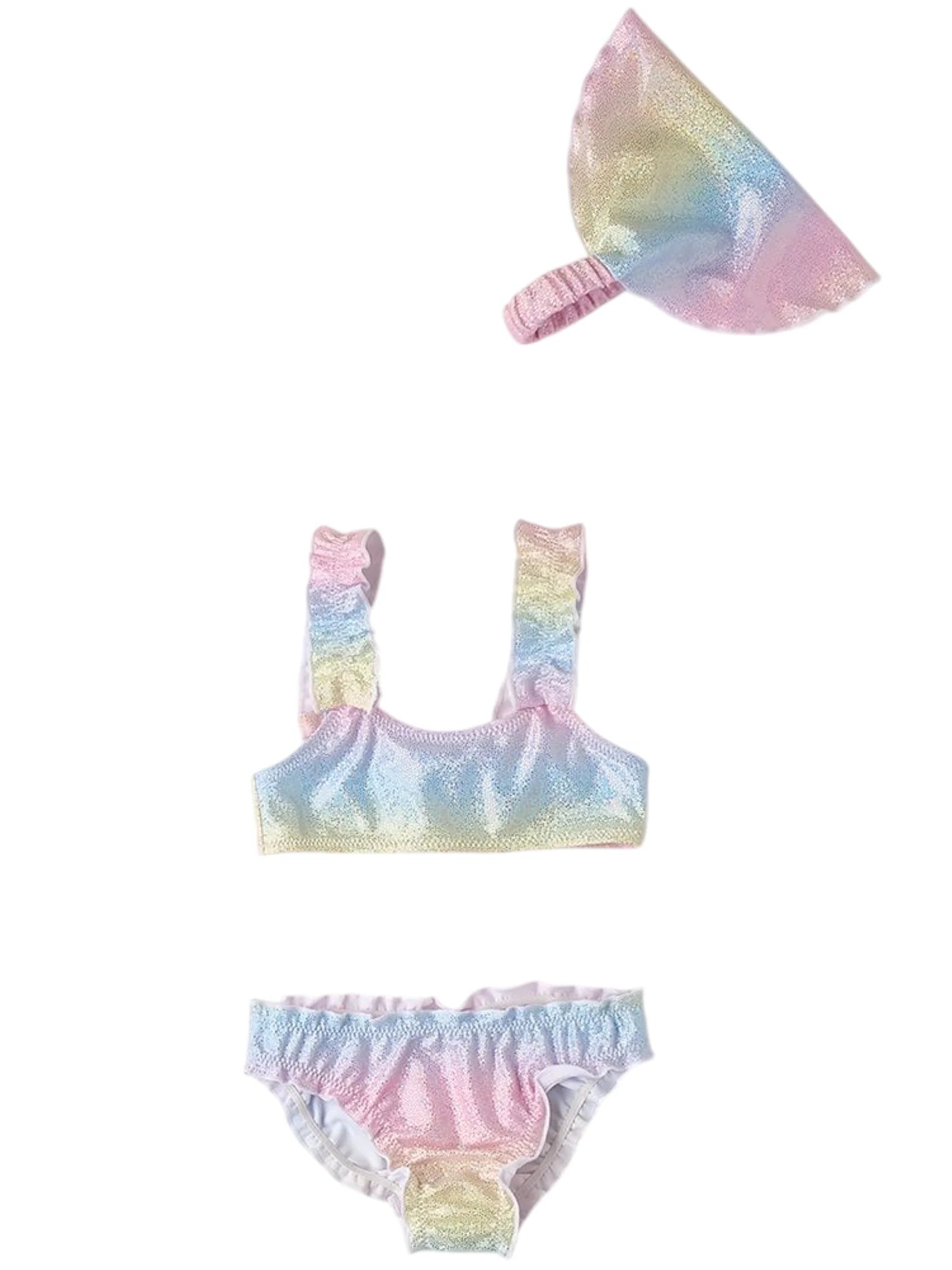 iDo bikini bambina top slip bandana fantasia multicolor 4G481 6CAT iDO 