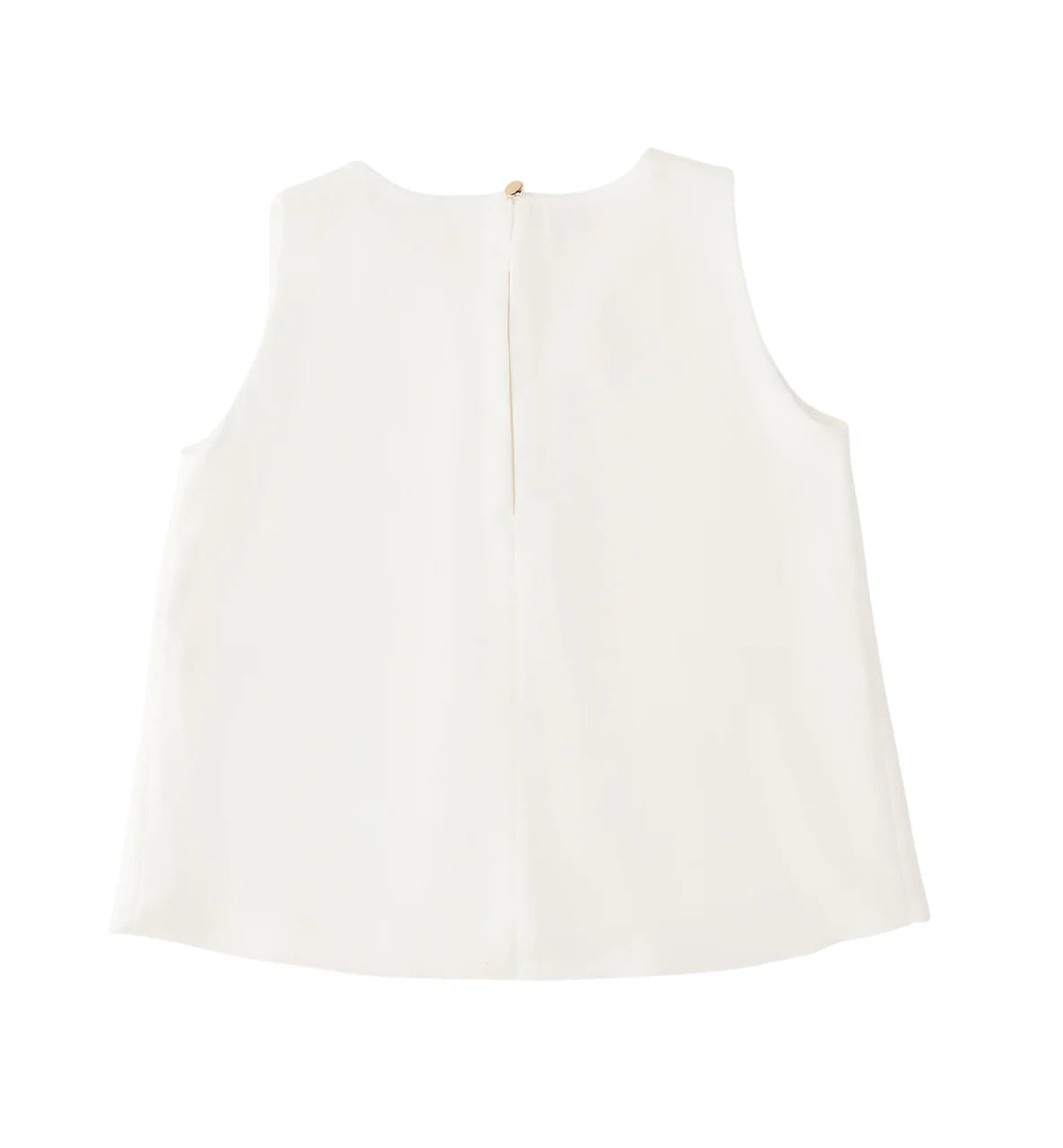 iDo top bambina con dettaglio plissè panna 4G690 0112 iDO 