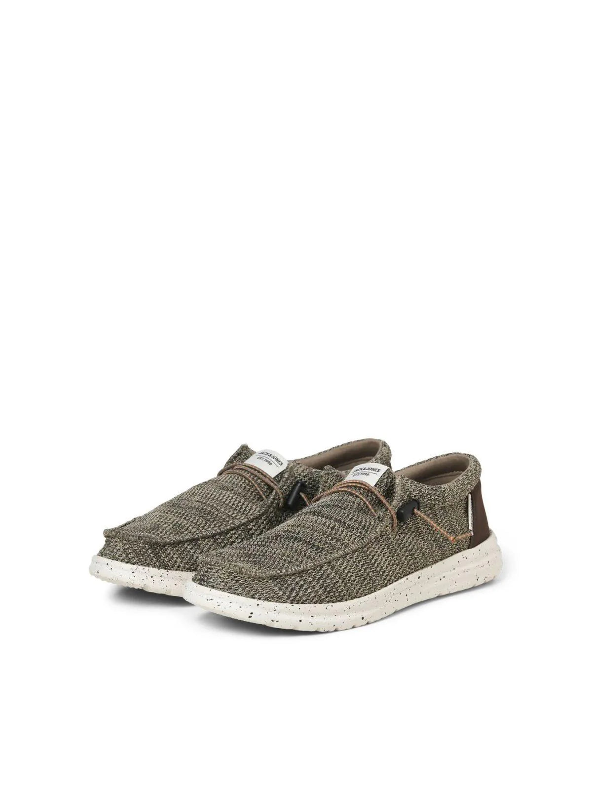 Jack&Jones mocassini uomo Taffy Mesh Loafer tortora 12277598 PLAZA TAUPE JACK&JONES 