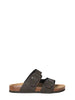 Jack&Jones ciabatte uomo con fascette marrone