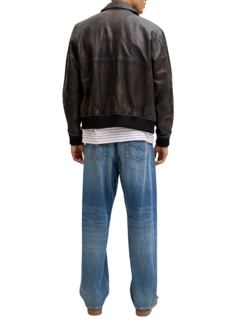 Jack&Jones jeans uomo Loose Eddie lavaggio blu 12290185 HA840 JACK&JONES 