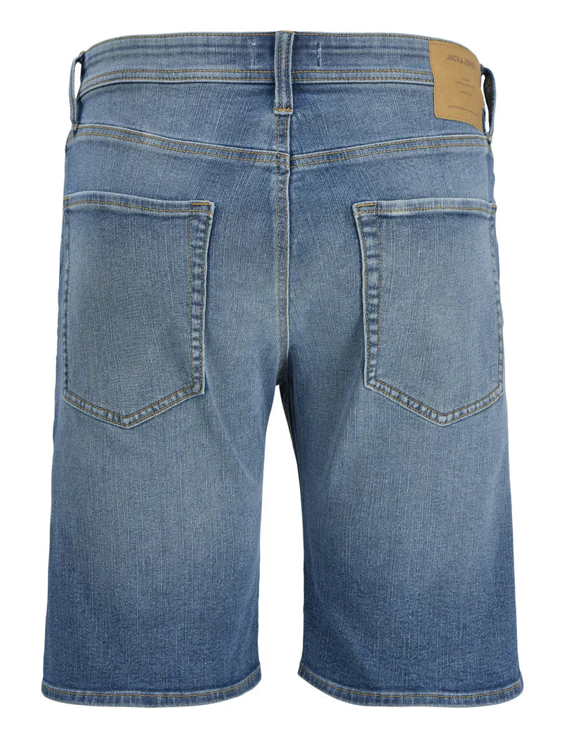 Jack&Jones bermuda uomo in denim stretch lavaggio medio 12290839 AT999 JACK&JONES 