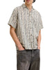 Jack&Jones camicia uomo manica corta in fantasia ecrù