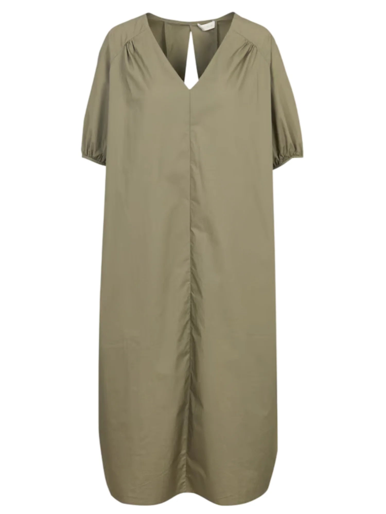 Jc Sophie abito lungo donna Livia in cotone verde militare L3047 ARMY GREEN JC SOPHIE 